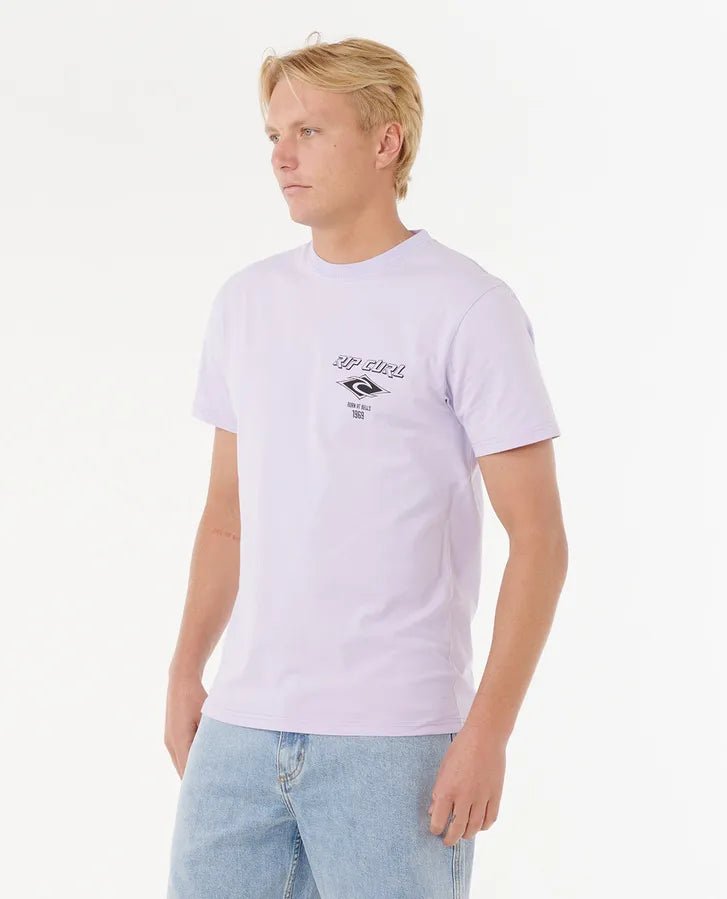 FADE OUT ICON TEE - Rip Curl0CAMTE - ICED LAVENDER - L