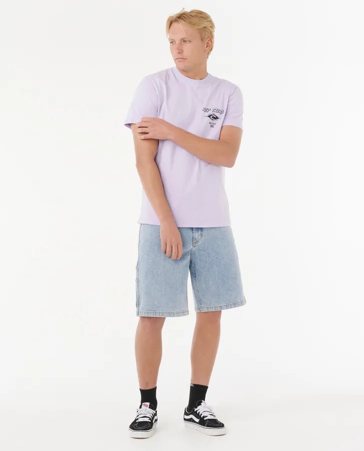 FADE OUT ICON TEE - Rip Curl0CAMTE - ICED LAVENDER - L