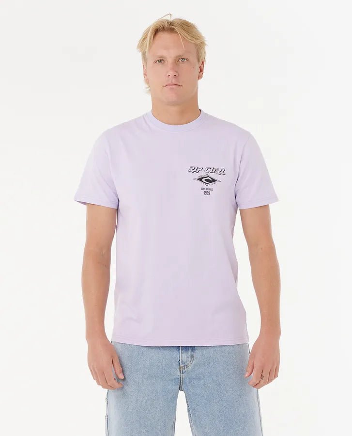 FADE OUT ICON TEE - Rip Curl0CAMTE - ICED LAVENDER - L