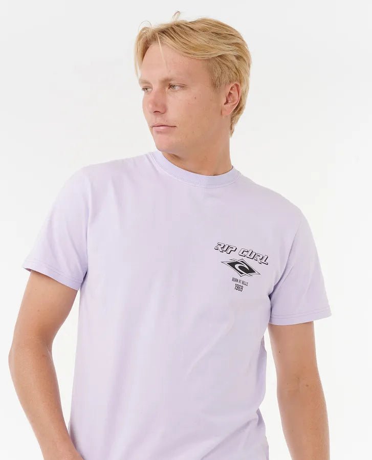 FADE OUT ICON TEE - Rip Curl0CAMTE - ICED LAVENDER - L