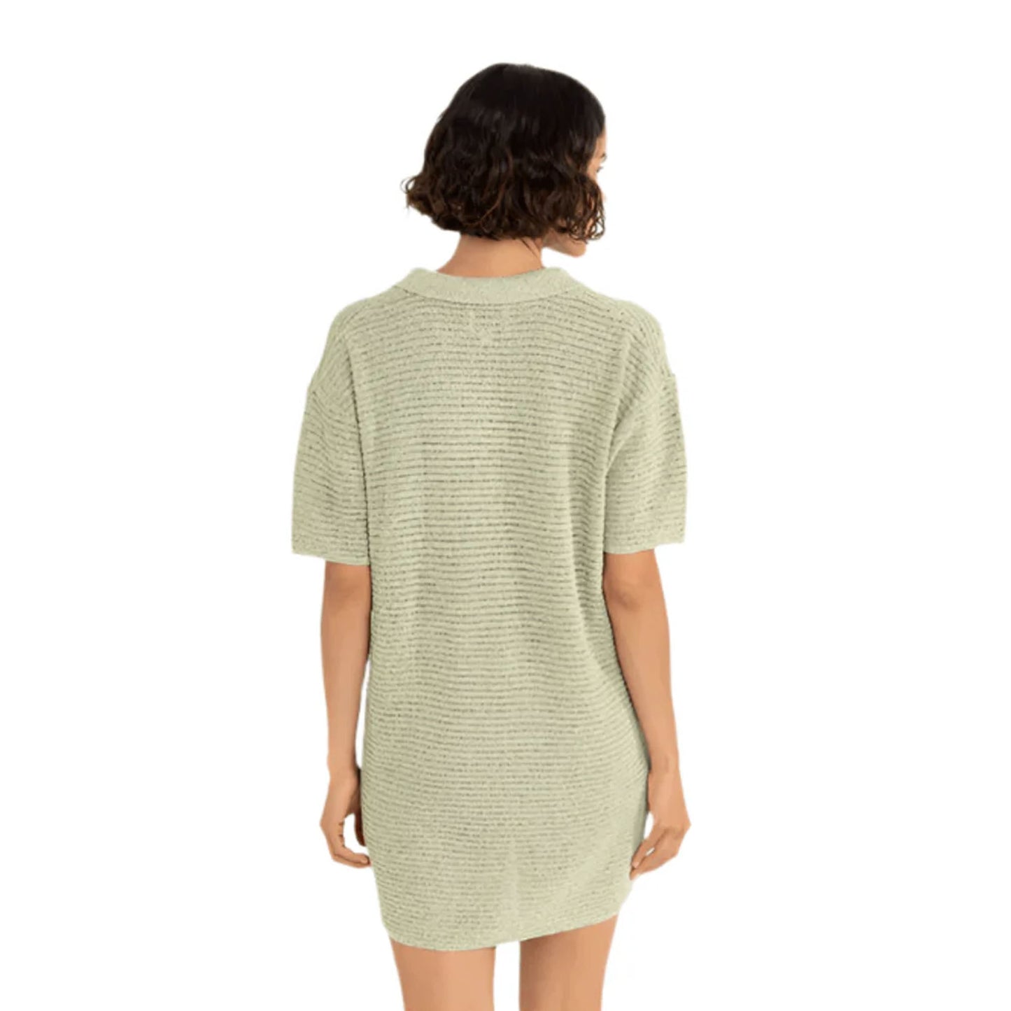 ABBY KNIT SHIRT DRESS