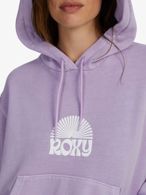 First Day Hoodie - RoxyURJFT03199 - PKL0 - Crocus Petal - L