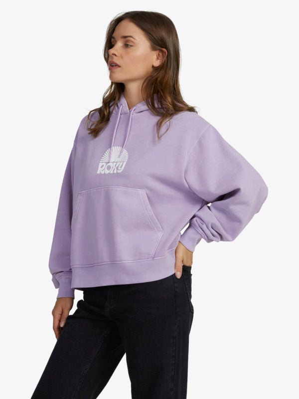 First Day Hoodie - RoxyURJFT03199 - PKL0 - Crocus Petal - L