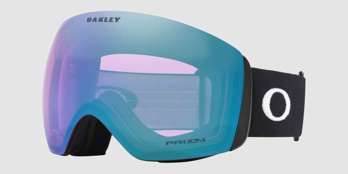 Flight Deck L Matte Blk - Oakley0OO7050 - 7050F000 - Matte Blk w/Prizm Snow Iced Iridi - L