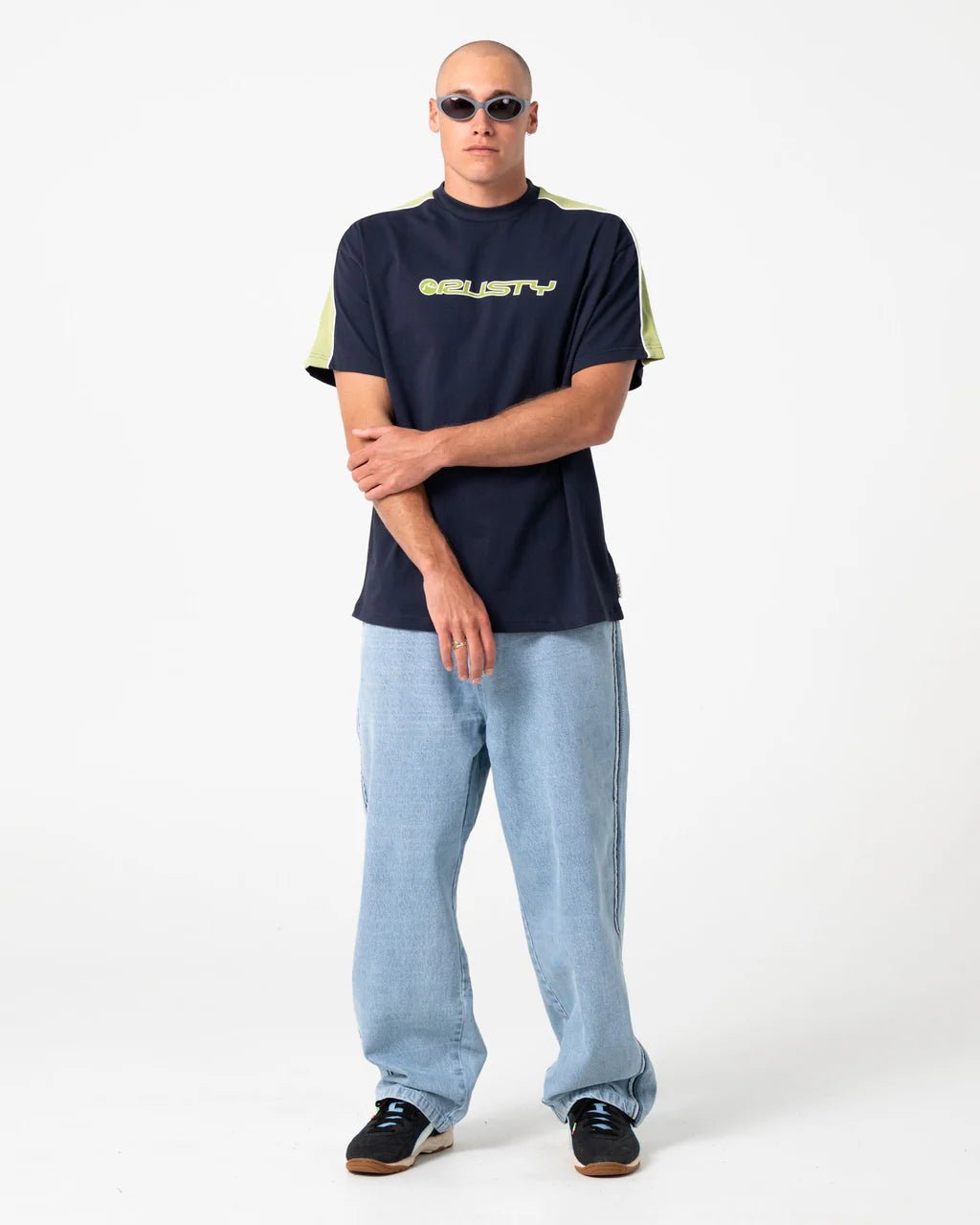 FLIP DADDY 2.0 JEAN - RustyDEM0104-TRUE BLUE / GREY-26