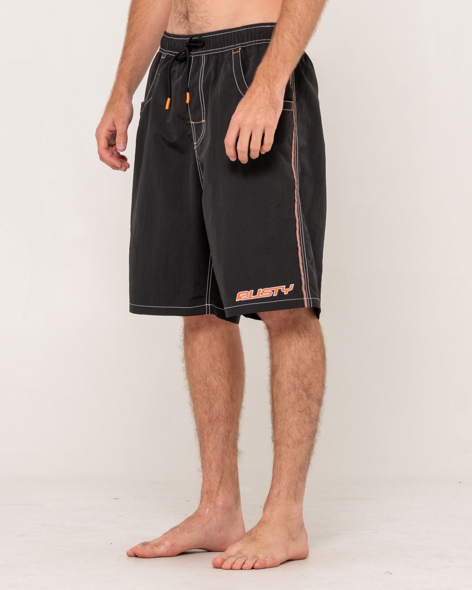 FLIP DADDY BOARDSHORT - RustyBSM1674 - BLACK 2 - 30