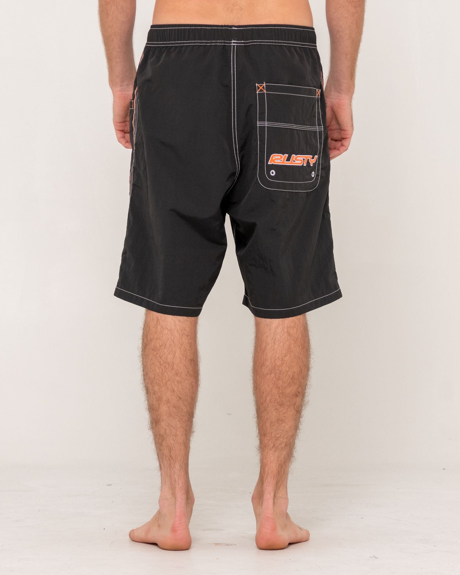 FLIP DADDY BOARDSHORT - RustyBSM1674 - BLACK 2 - 30