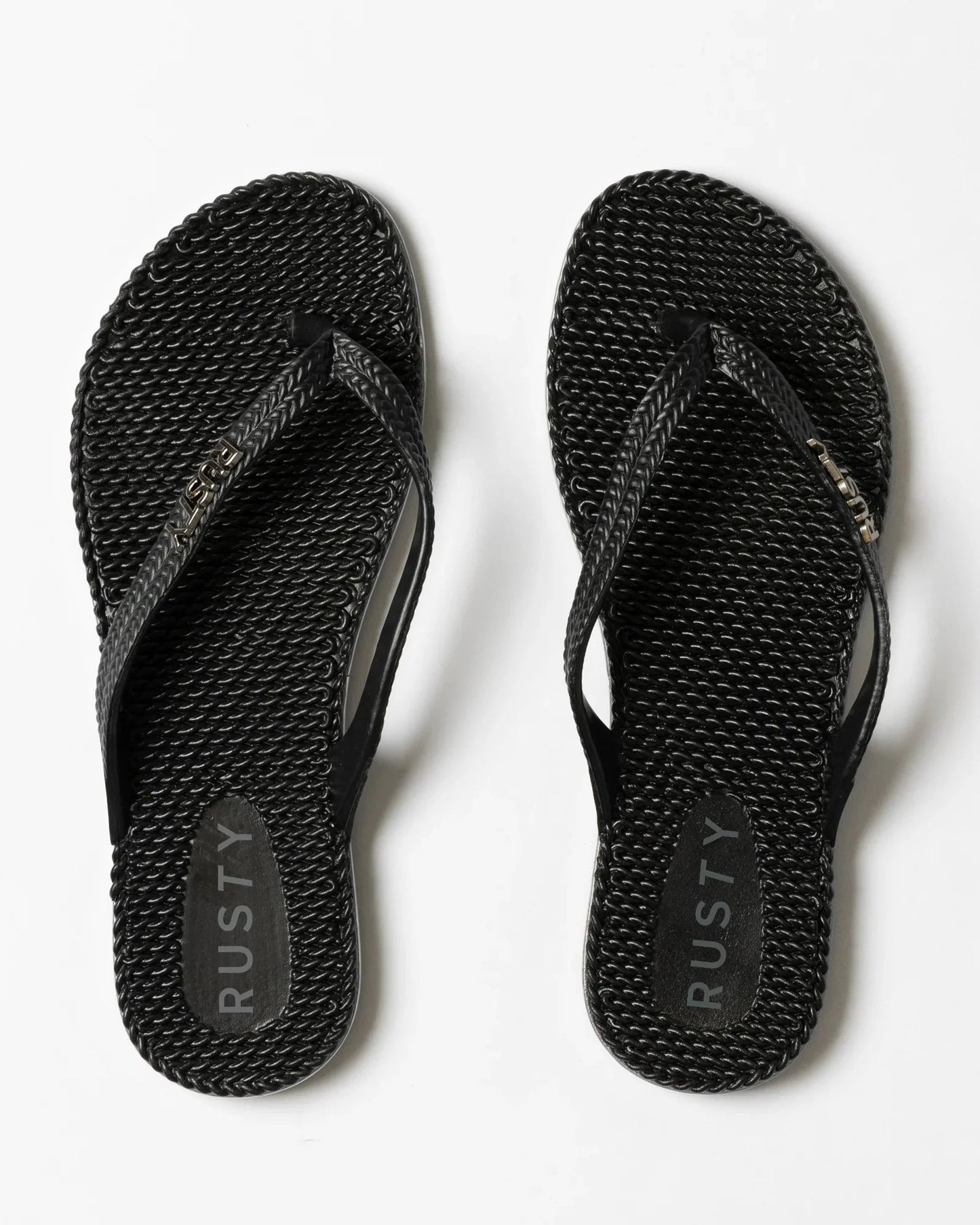 Flip Out Thong - RustyFOL0374 - BK2 - Black - 10