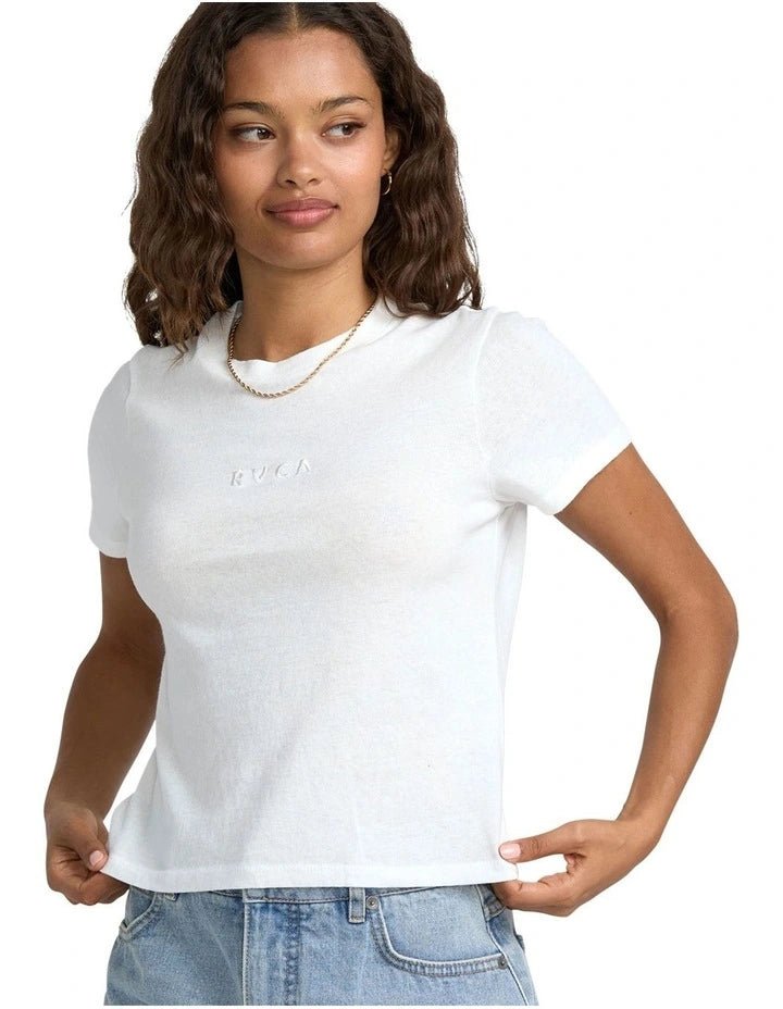 FOREVER TEE - RVCA23B352509 - Washed Black - XS/6