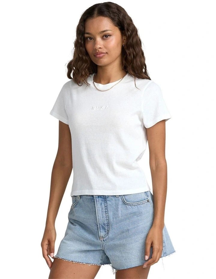 FOREVER TEE - RVCA23B352509 - Washed Black - XS/6