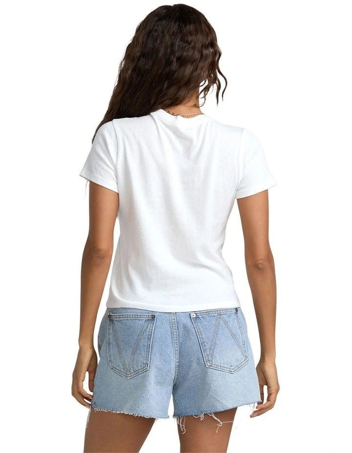 FOREVER TEE - RVCA23B352509 - Washed Black - XS/6