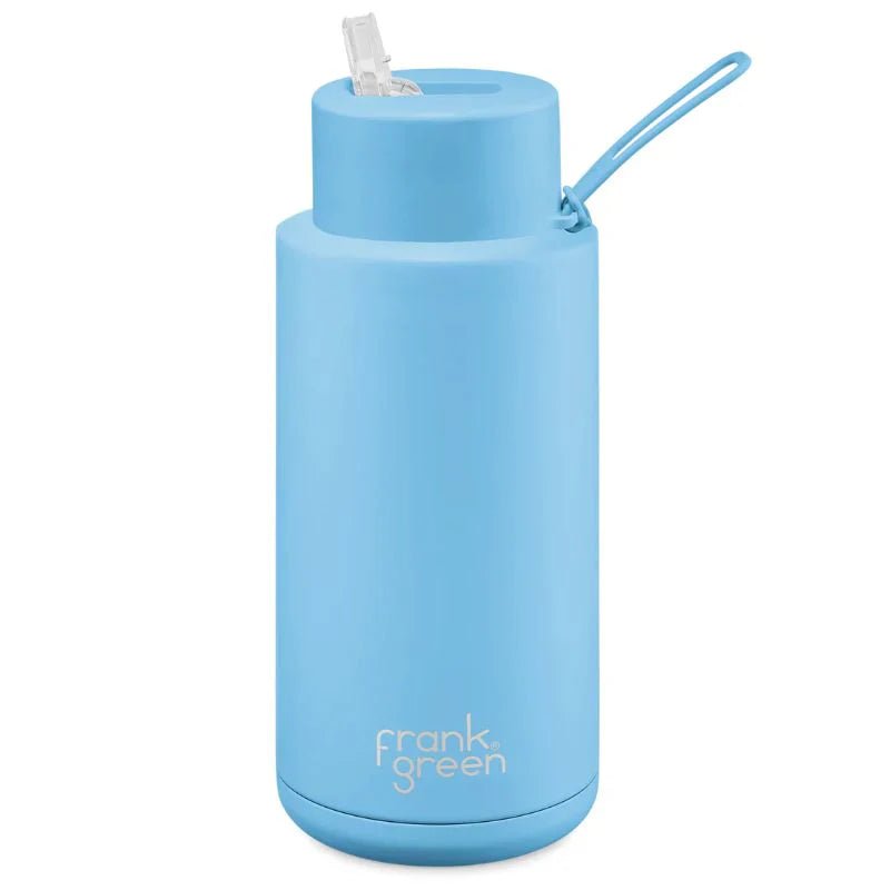 Frank Green 34oz Stainless Steel Ceramic Reusable Bottle - Frank GreenB05S09C52 - 52 - 52 - 30 - Sky Blue - 1SZ