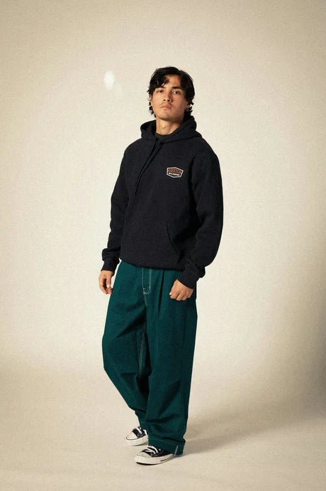 FREEMAN HOODIE - Brixton22730 - BLACK - L