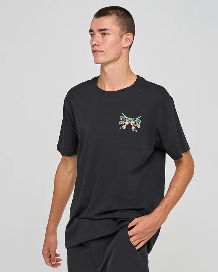 FROTHIN HOOKED FOR LIFE | SS TEE - The Mad HueysH125M01017-BLACK-S