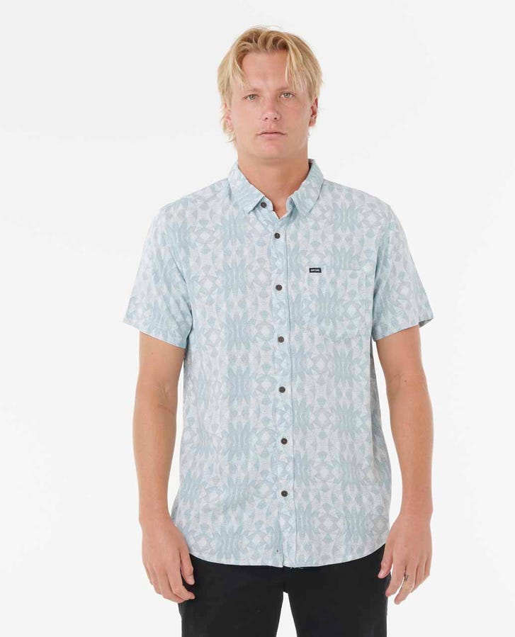 FUN TIMES S/S SHIRT - Rip Curl05HMSH - ICE BLUE - S