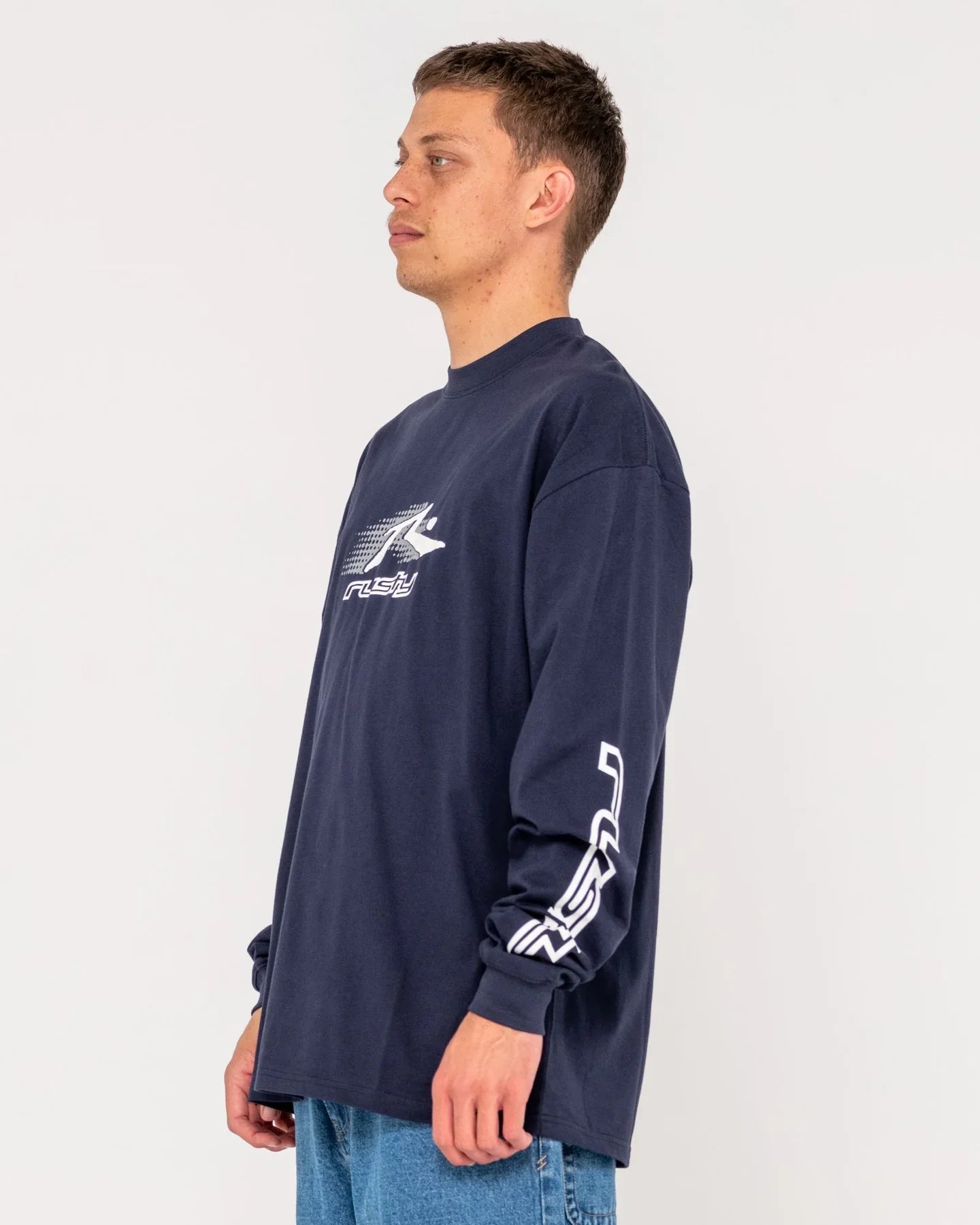 Function Long Sleeve Tee - RustyTTM2951 - NVB - Navy Blue - L