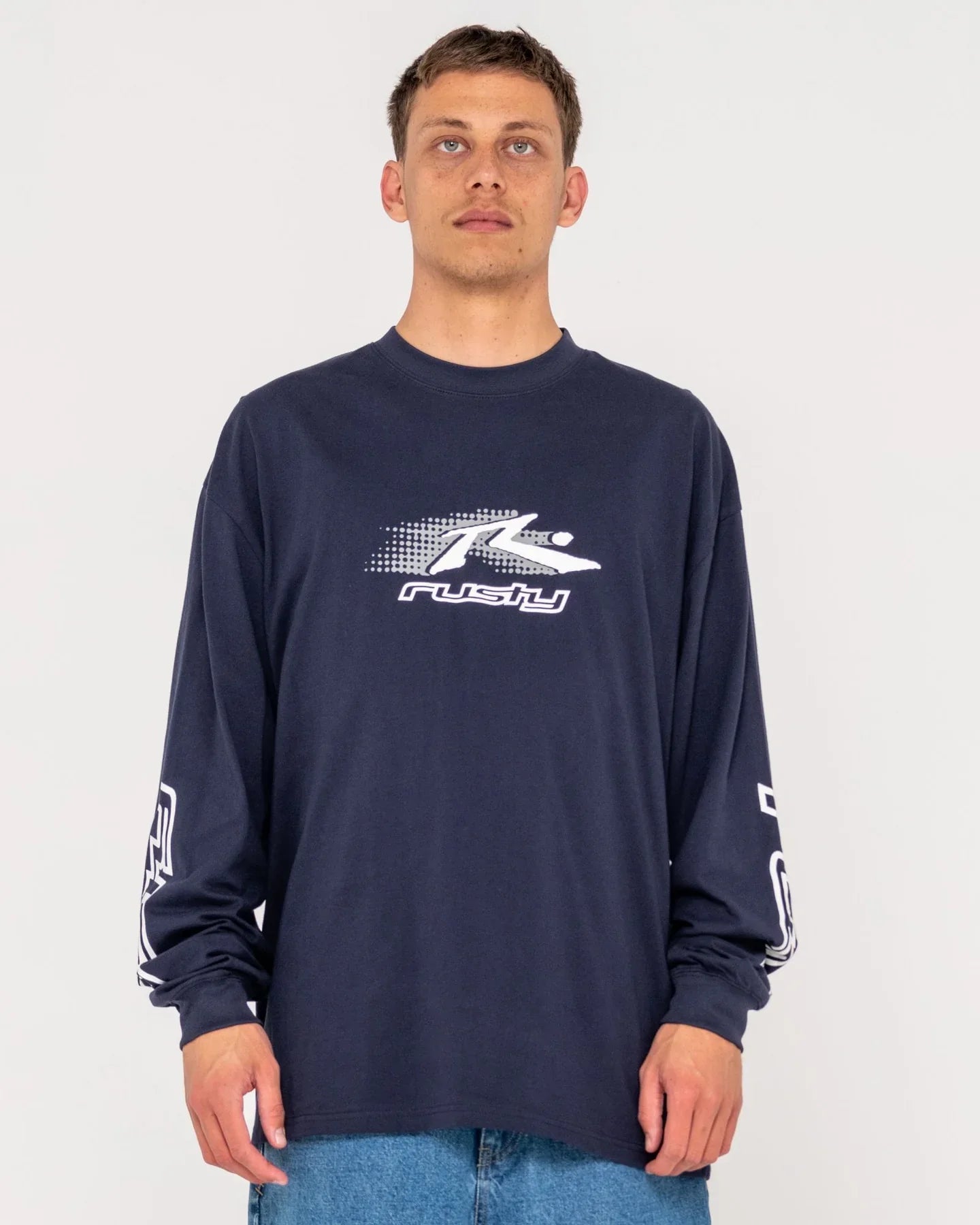 Function Long Sleeve Tee - RustyTTM2951 - NVB - Navy Blue - L