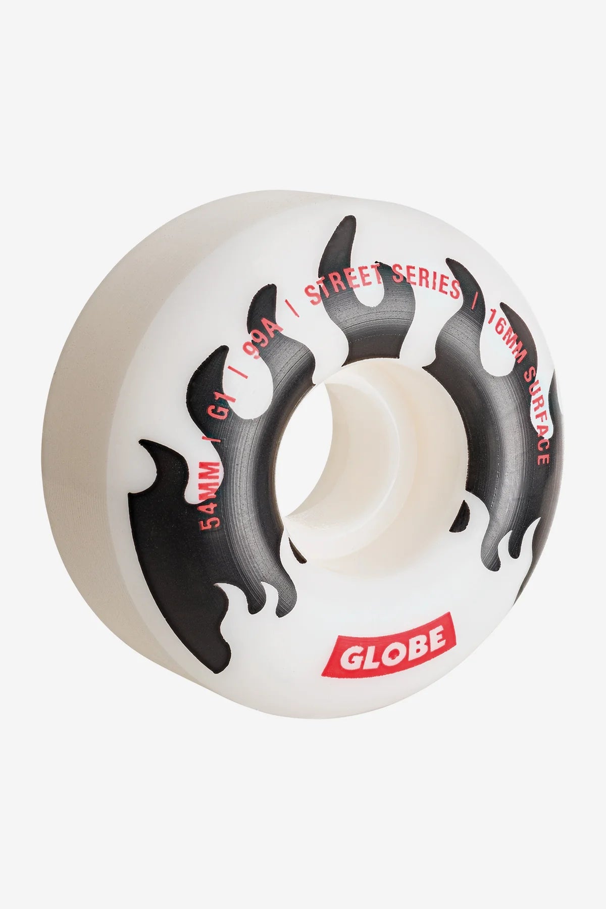 G1 Street Wheels - Globe10125037-WHITE/BLACK/FLAMES-54"