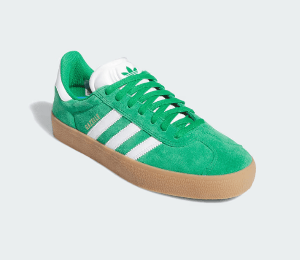 Gazelle Adv - Adidasjh5247 - grn - Green/White/Gold - M10toL11.5