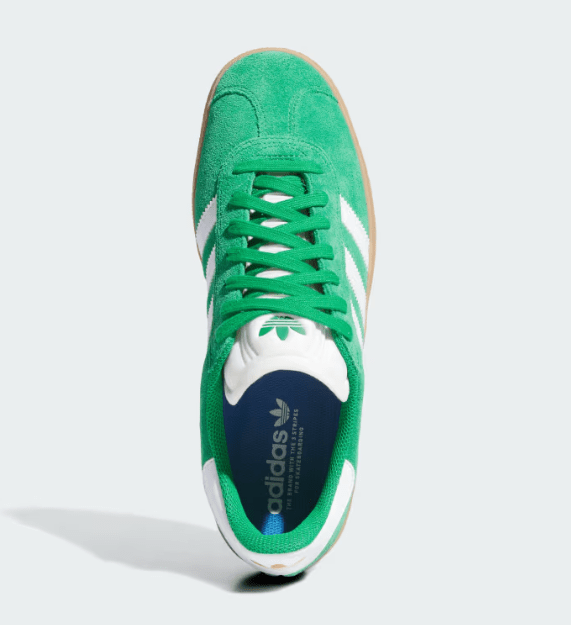 Gazelle Adv - Adidasjh5247 - grn - Green/White/Gold - M10toL11.5