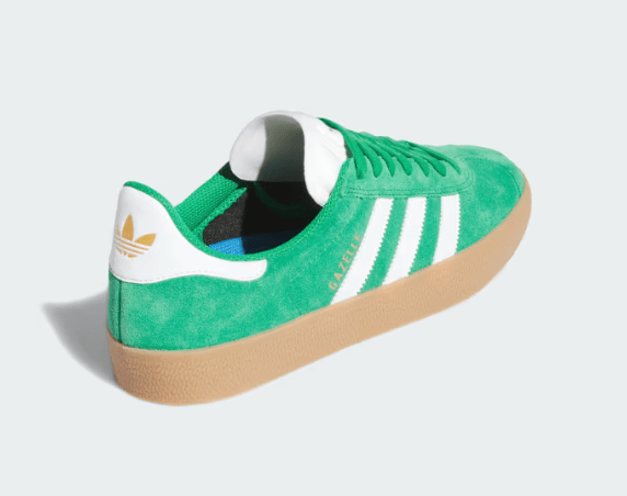 Gazelle Adv - Adidasjh5247 - grn - Green/White/Gold - M10toL11.5