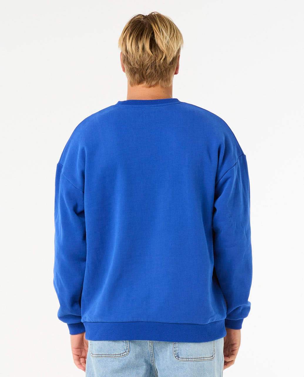 GIANT PRAWN CREW - Rip Curl077MFL - ELECTRIC BLUE - S