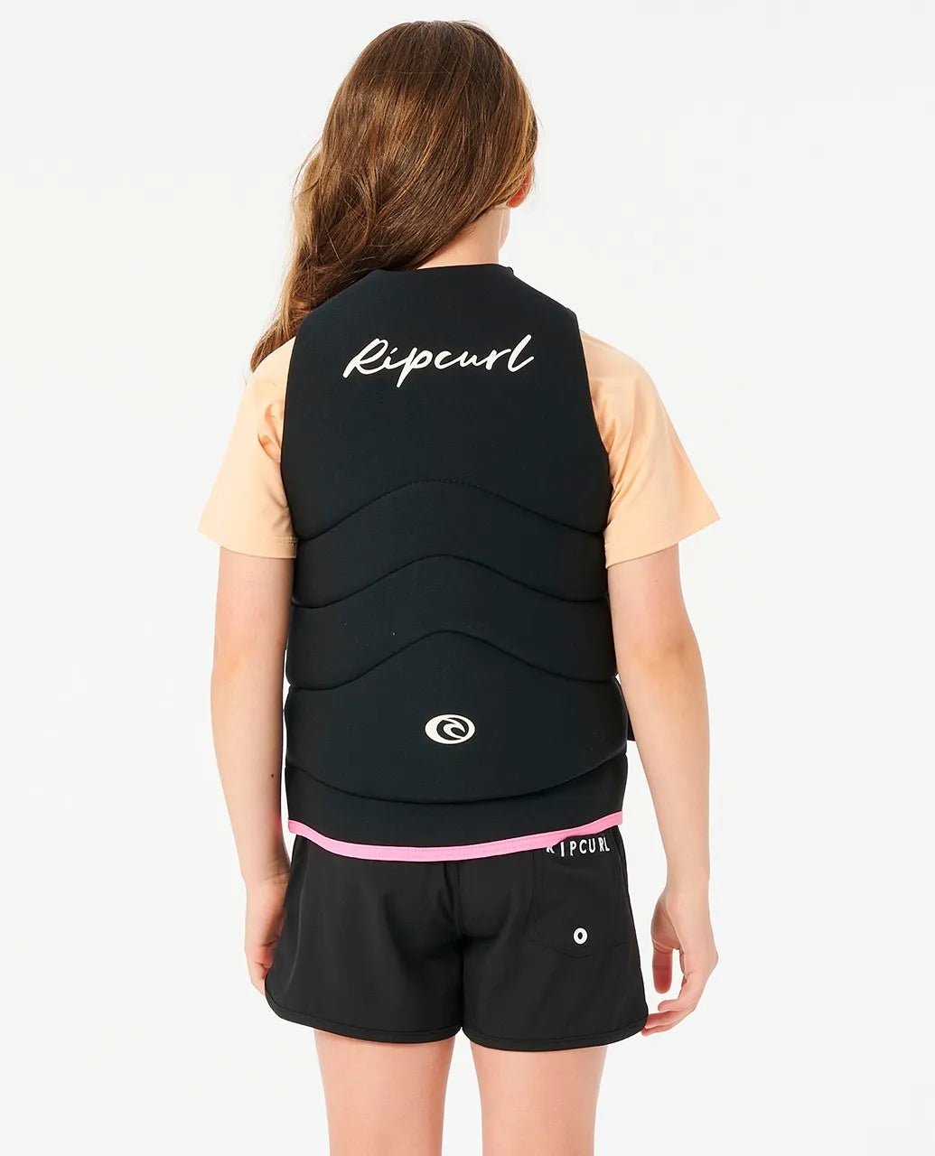 Girls D/Patrol Buoy Vest - Rip CurlWK9YDG - BLACK - 12