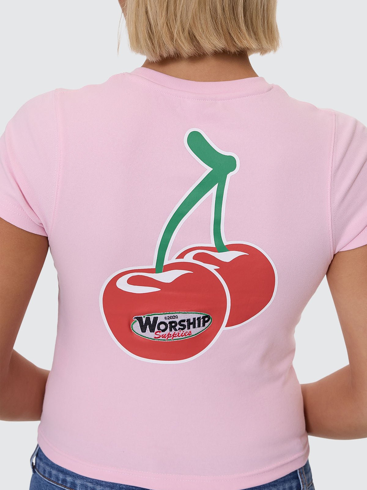 Glazed And Confused Slim Fit Tee - WorshipWPH25 - 112BWW - Worn Black - 6