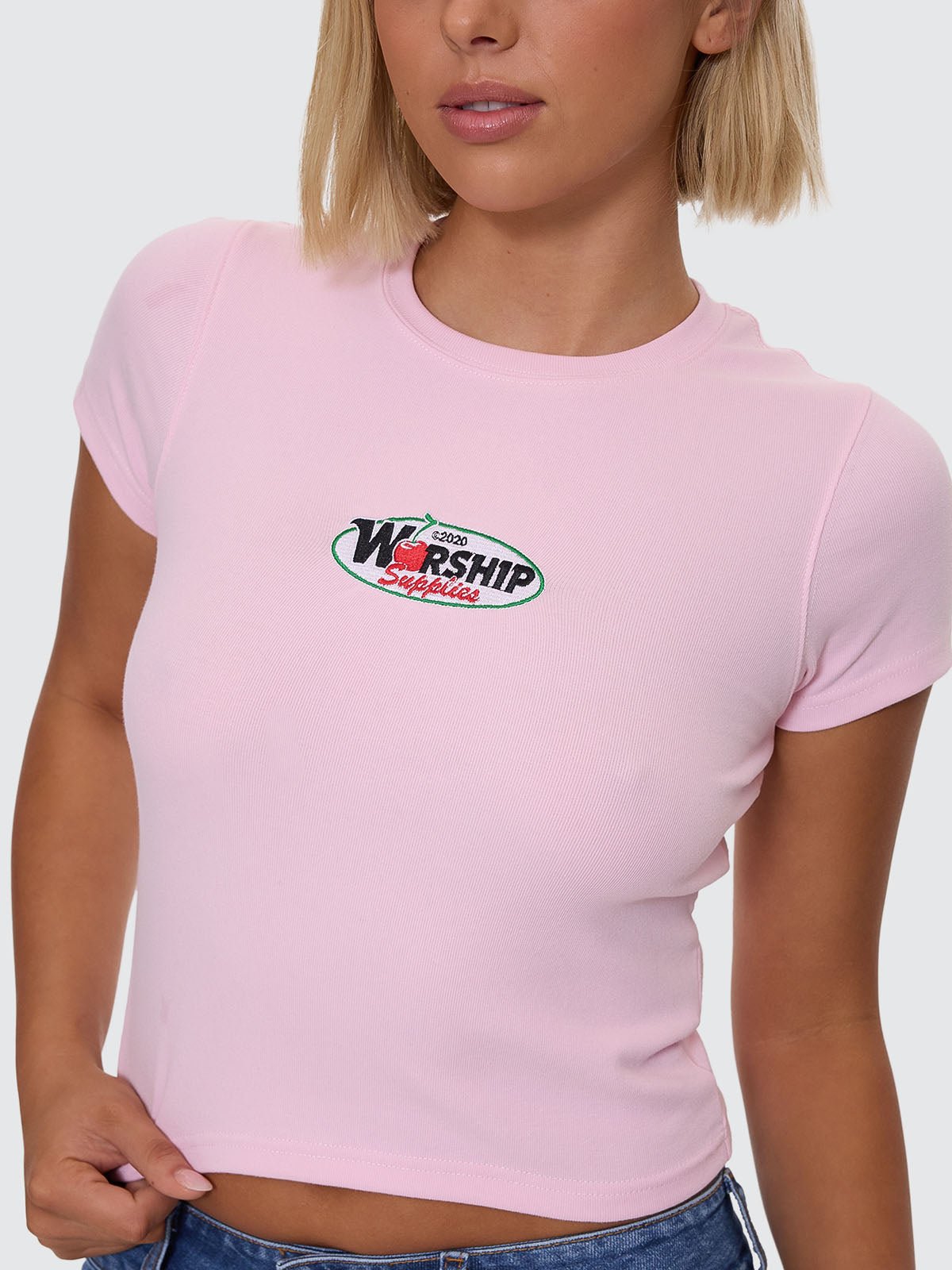 Glazed And Confused Slim Fit Tee - WorshipWPH25 - 112BWW - Worn Black - 6