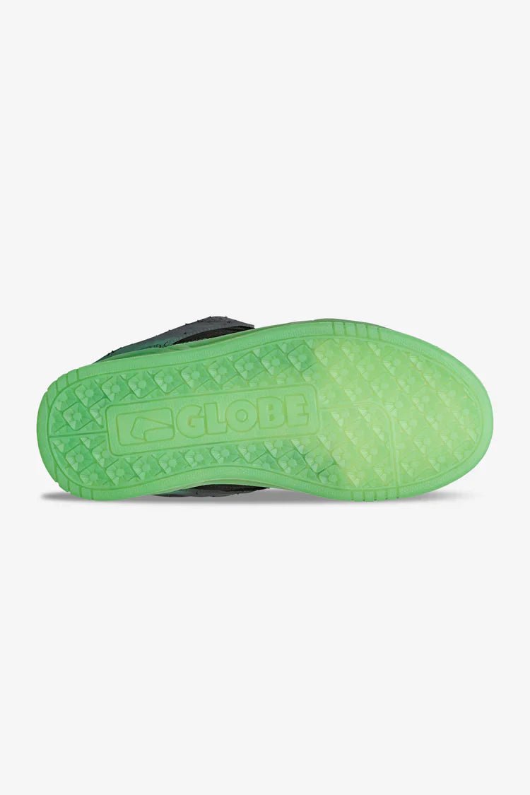 Globe Tilt - Kids - GlobeGBKTILTBGS - Black/Green Stipple - 1