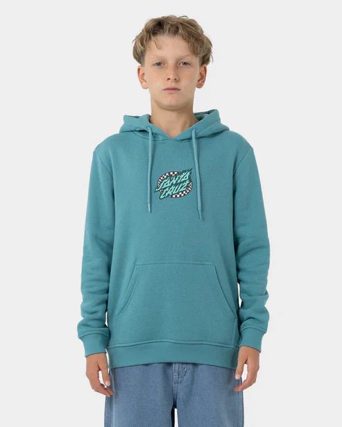 Goal Flame Centre Hoodie - Santa CruzSB125 - HO04 - Ocean - 10