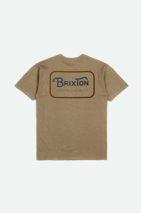 Grade S/S STT - Brixton17118 - WEWNB - Tigers Eye Washed/Navy/Brown - L