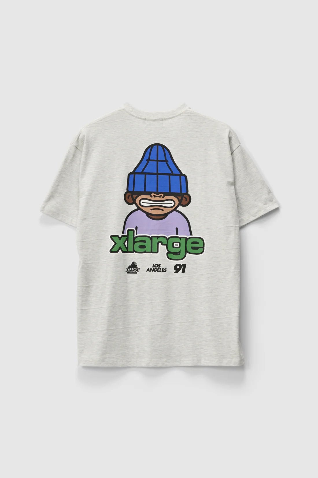 GRIN SS TEE - XlargeXL026W1013-ASH HEATHER-M