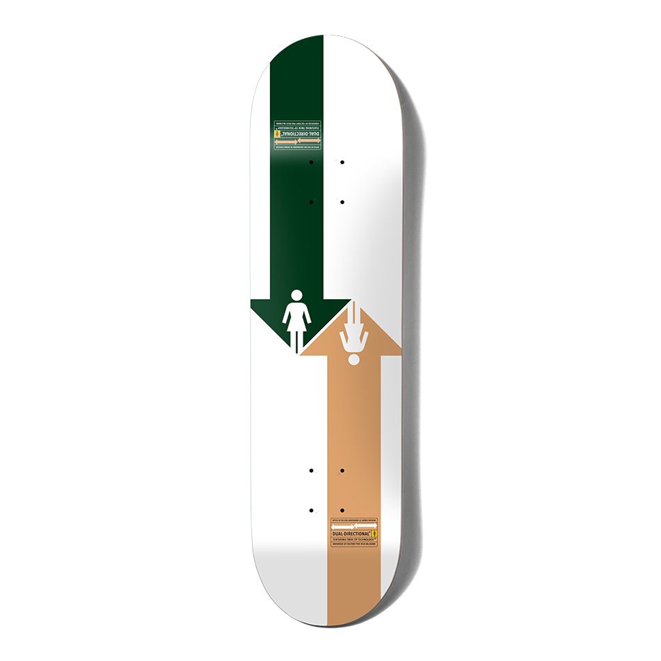 GRL - MCCRANK Dual Directional - GirlGB4855 - wht/gre/pea - 8.5