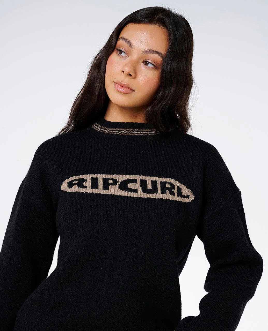 HALF MOON BAY SWEATER - Rip Curl03OWKN-BLACK-2XS