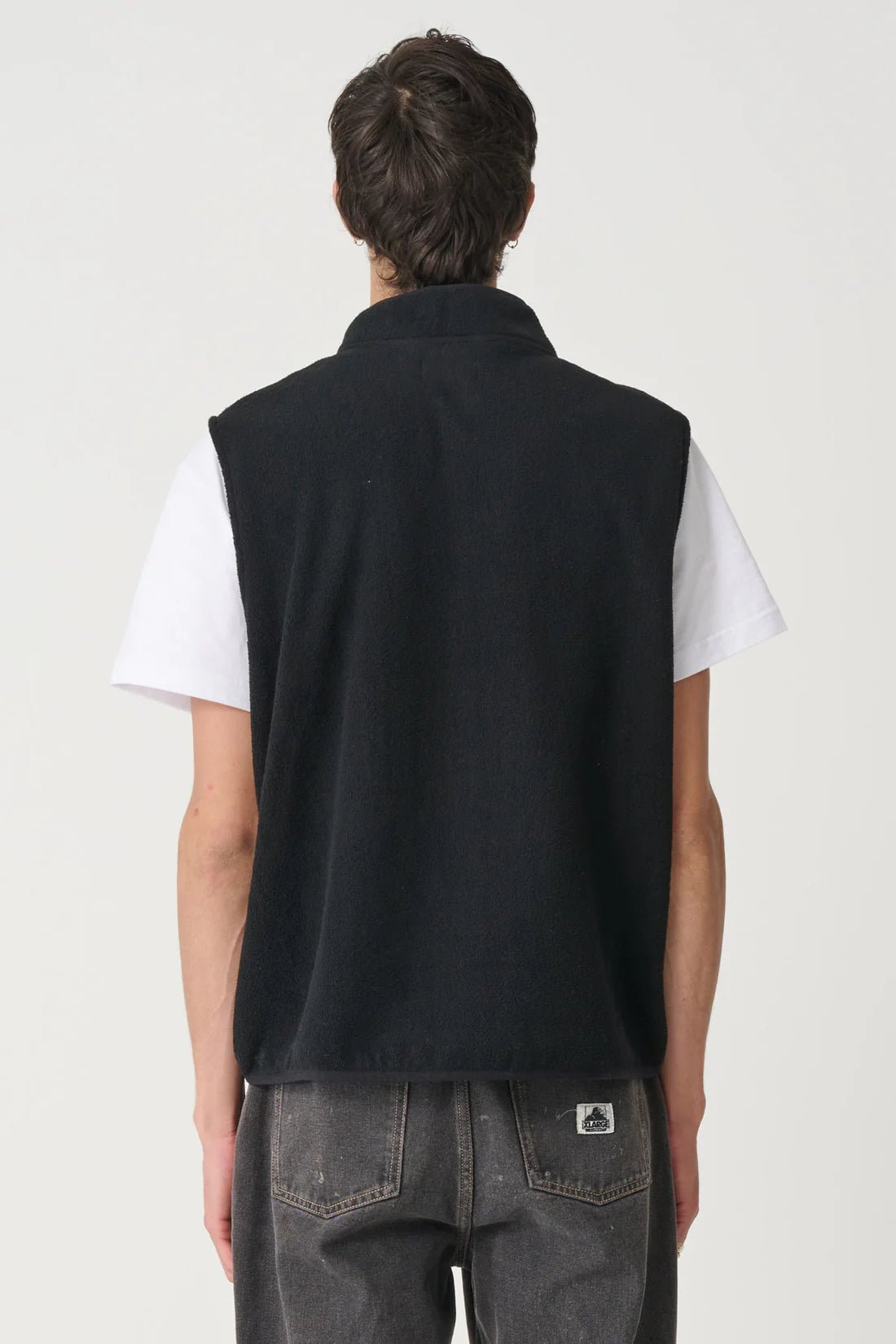 Half Zip Vest - XlargeXL725W2204 - BLK - Black - L