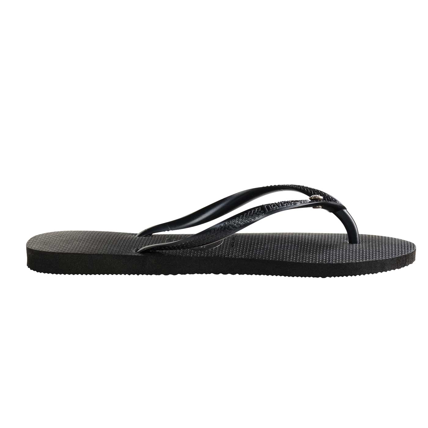 Havaianas Slim Crystal SW Black/Black - HavaianasHSCS1069 - Preto/Preto - 35to36