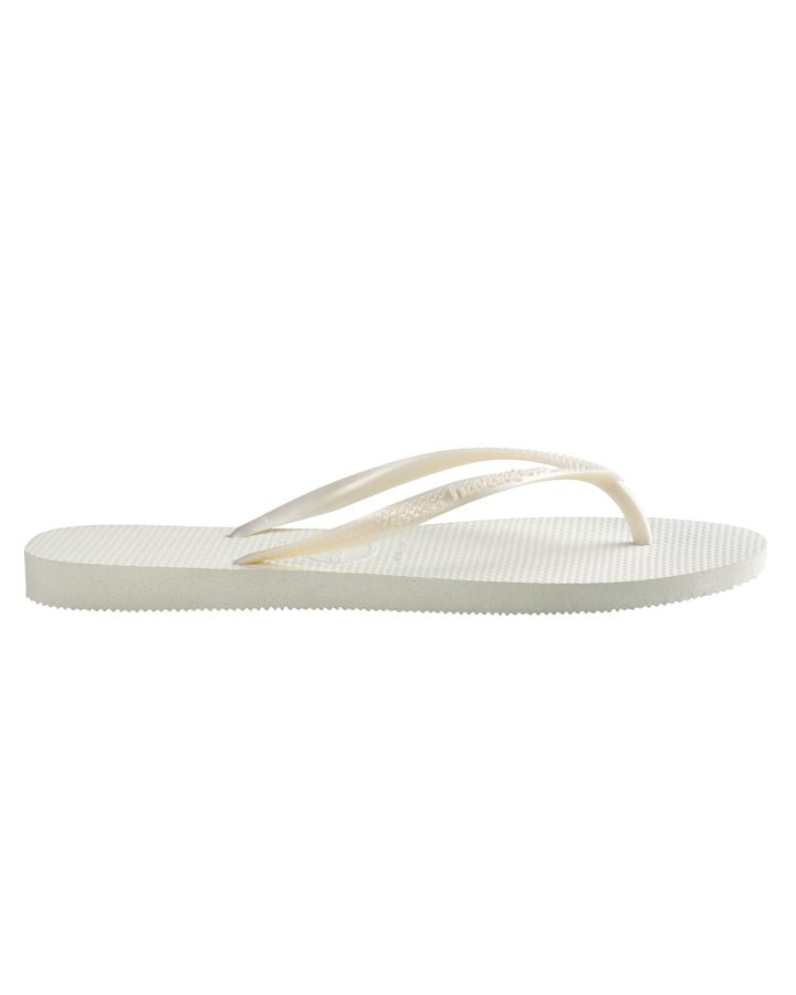 Havaianas Slim Metallic White - HavaianasHSMS0001 - BRANCO - 35to36