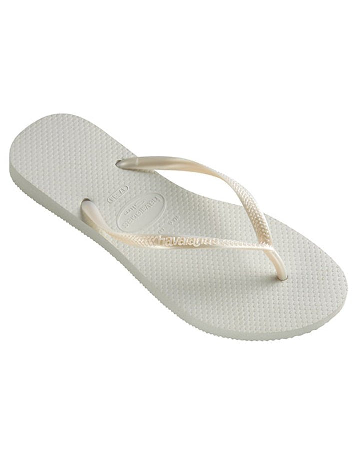 Havaianas Slim Metallic White - HavaianasHSMS0001 - BRANCO - 35to36