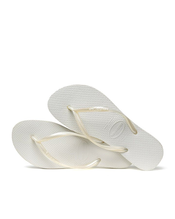 Havaianas Slim Metallic White - HavaianasHSMS0001 - BRANCO - 35to36