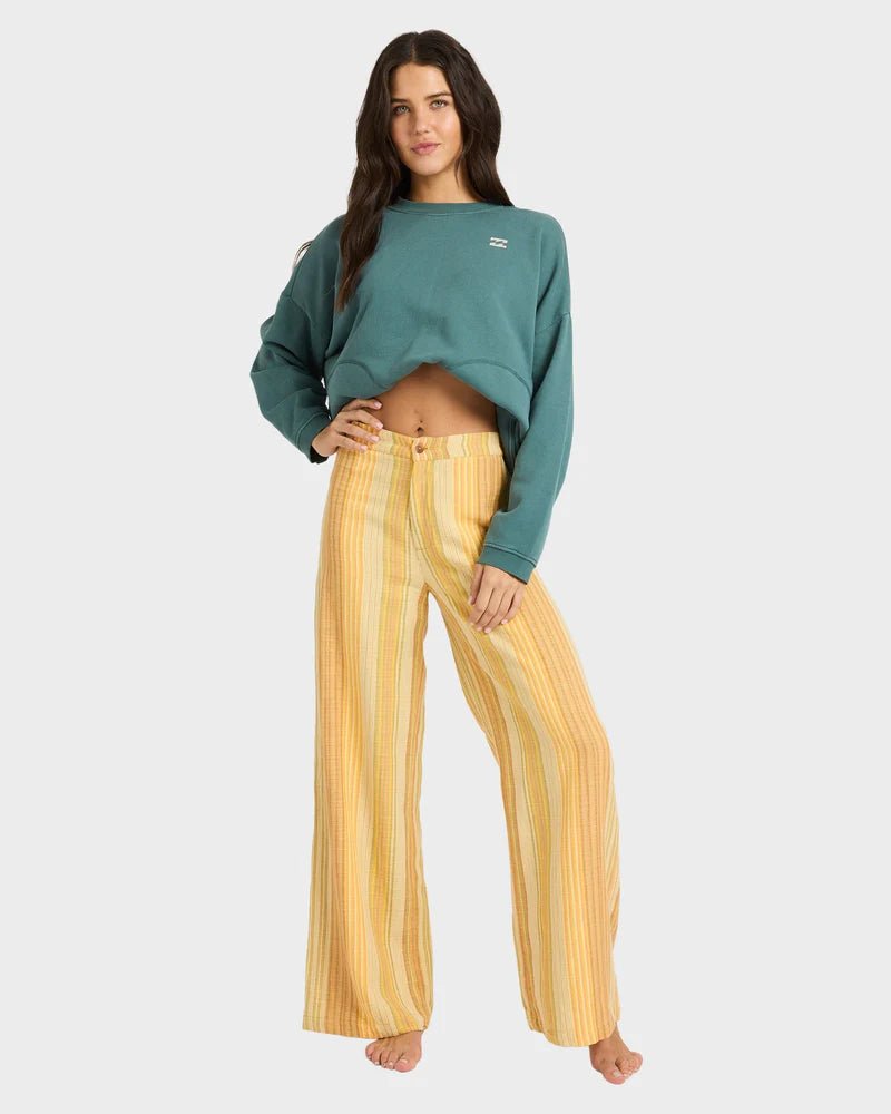 HAZY DAZE ELST PANT - Billabong24B121603-BROWN MULTI-XS/6