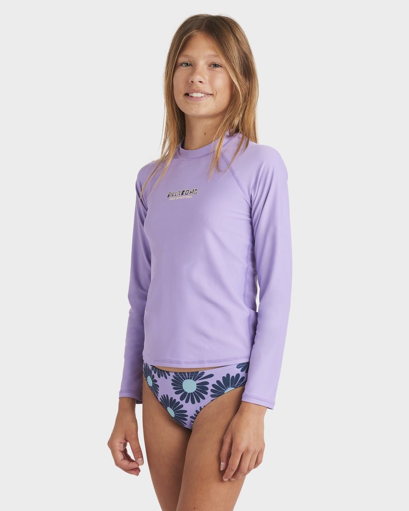 HEAT WAVE LS SUNSHIRT - BillabongUBGWR03024 - LIGHT PURPLE - 8