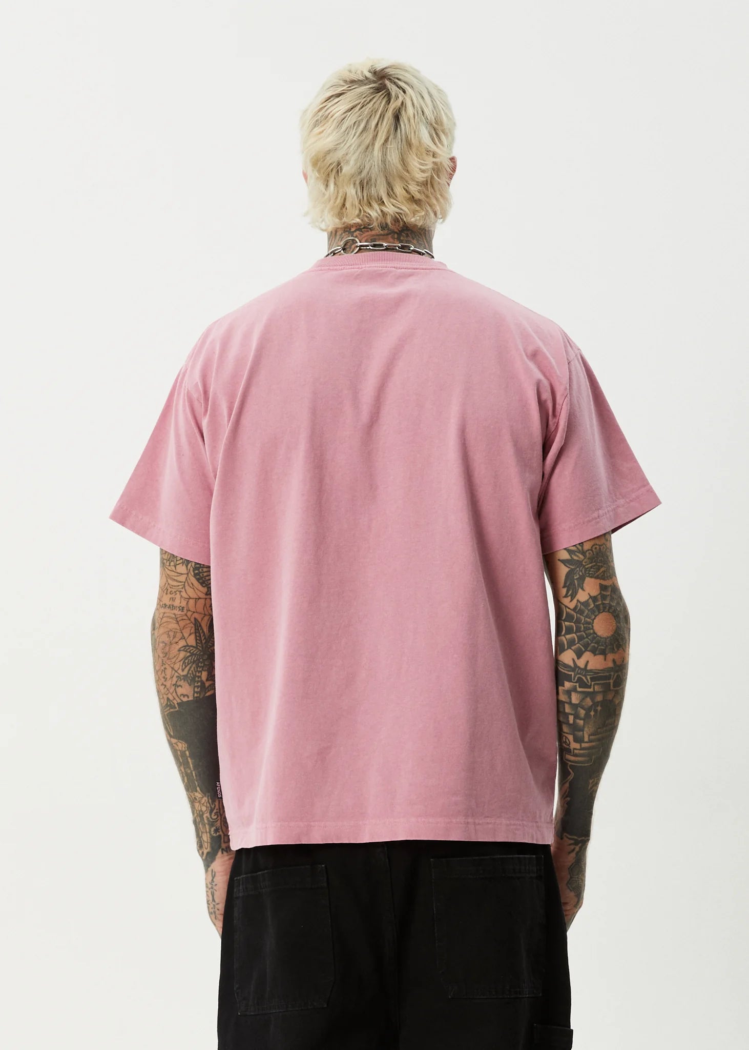 Heavy Petal - Heavyweight Boxy Tee - AfendsM253018 - WMK - WASHED MARRAKESH - XS