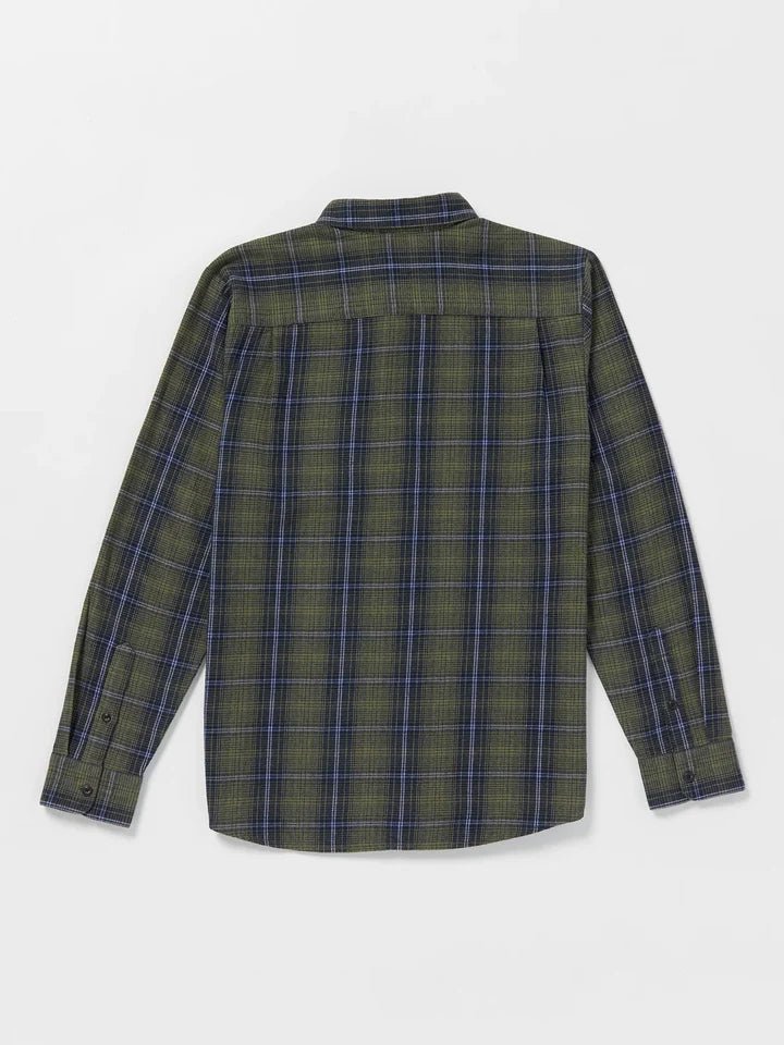 Heavy Twills Flannel LS Olive S - VolcomA0542301OLM - Olive - S