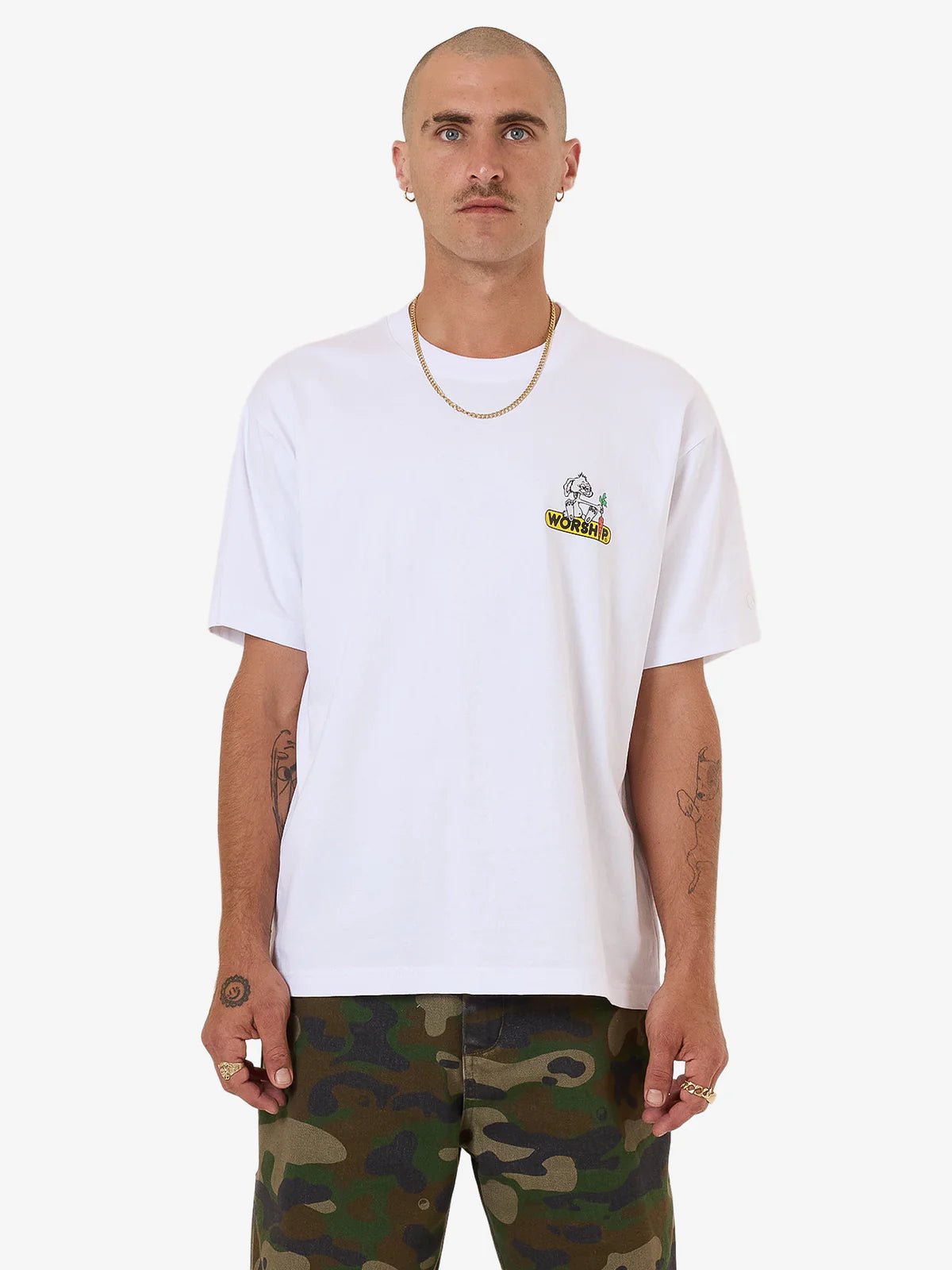 Home Grown Tee - WorshipPH25 - 108A - White - XS
