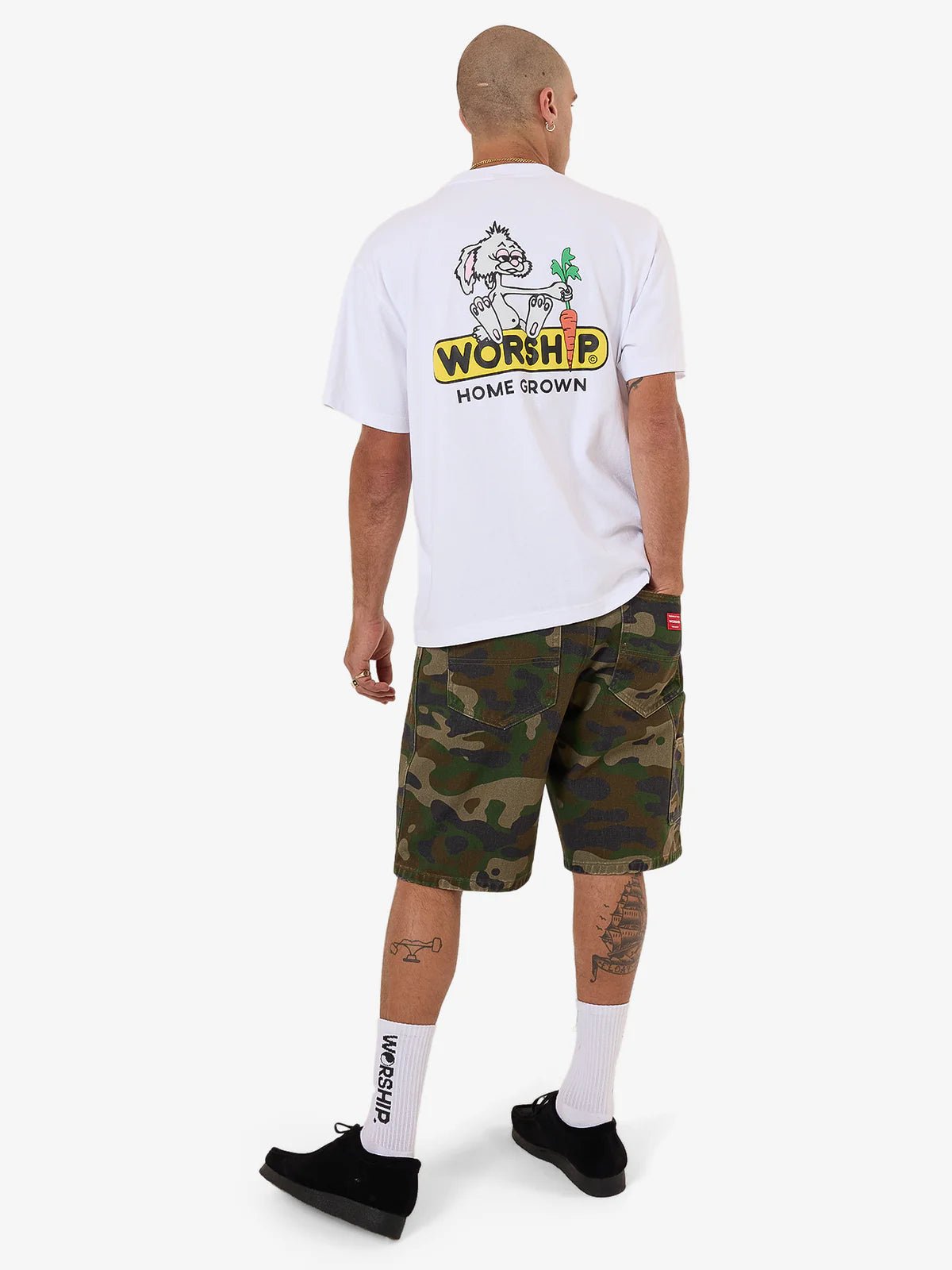 Home Grown Tee - WorshipPH25 - 108A - White - XS