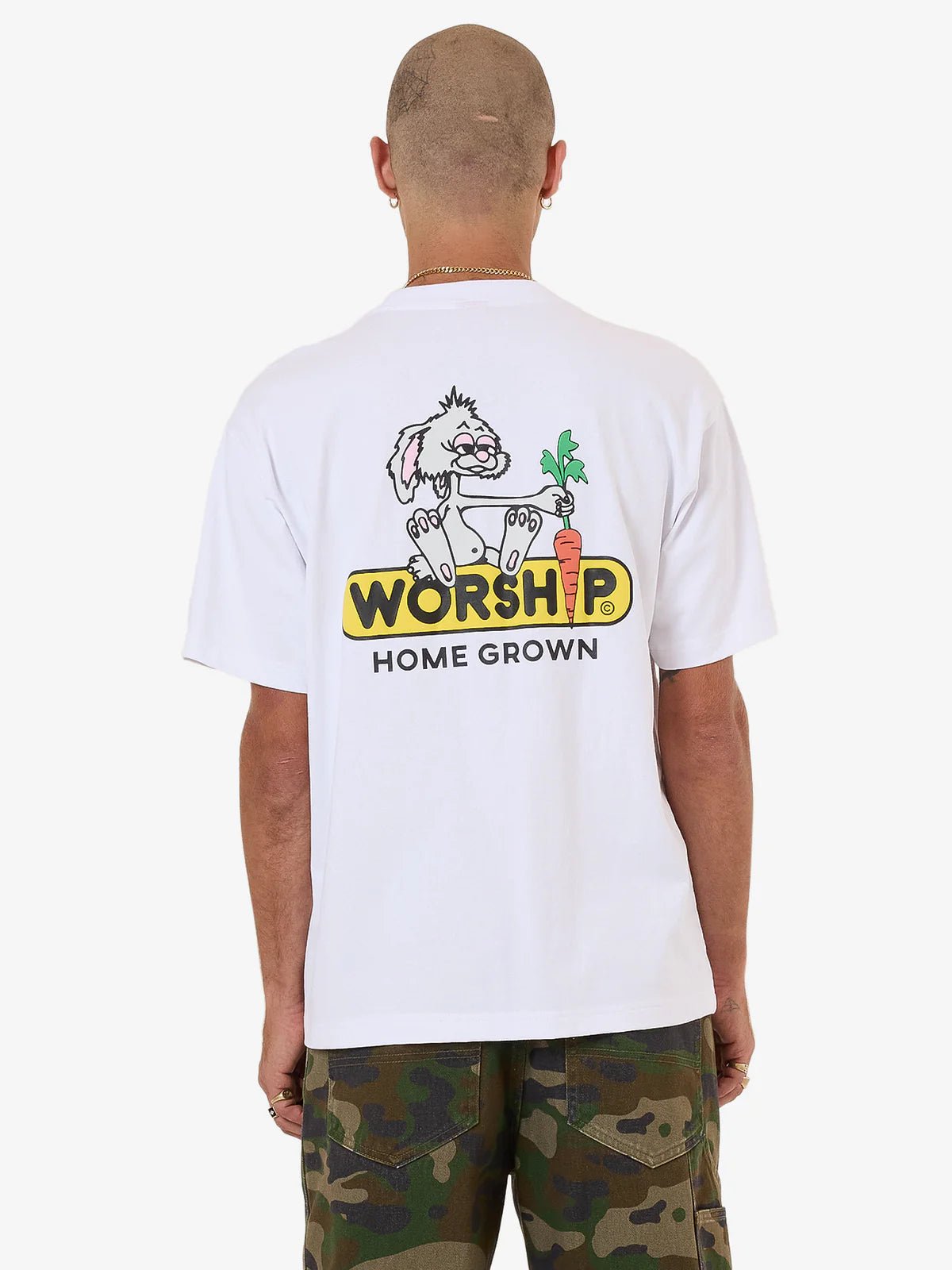 Home Grown Tee - WorshipPH25 - 108A - White - XS