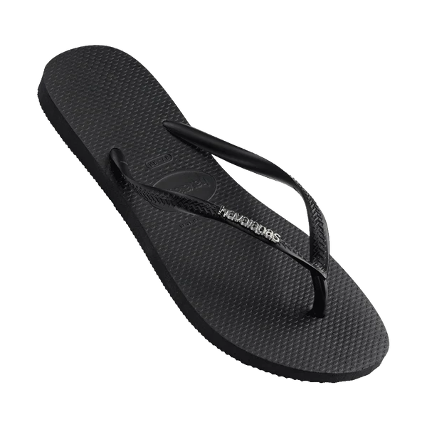 Slim Metal Logo Black/Silver