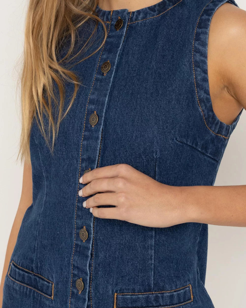 GIA DENIM DRESS