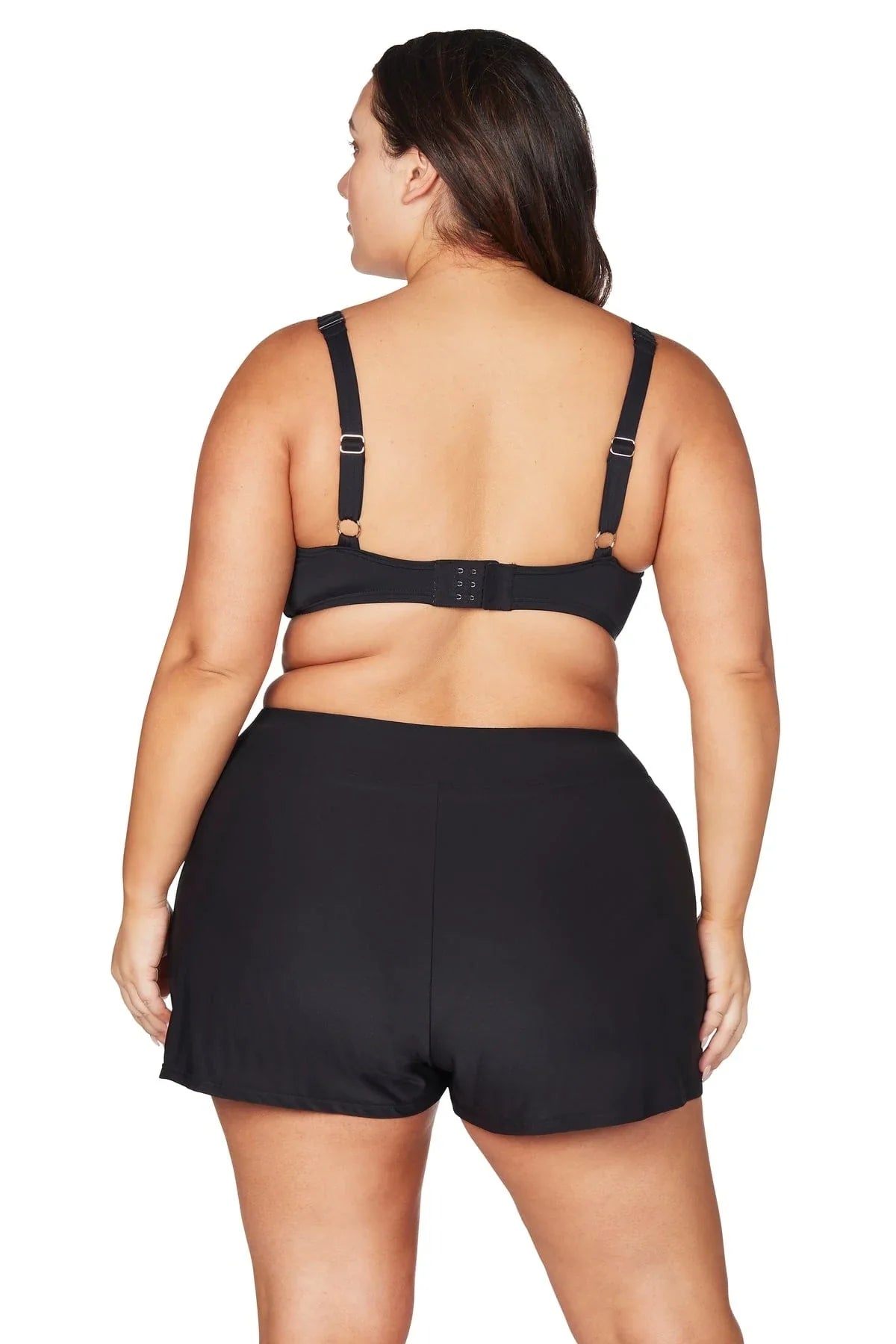 Hues Delacroix Swim Short - Artesandsat4708p - blk - Black - 14